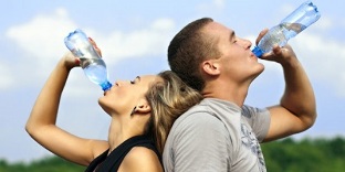 Water intake for proper nutrition