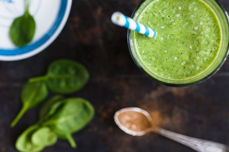 Spinach weight loss smoothie