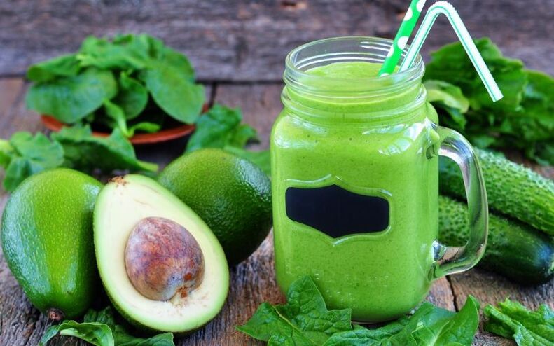 Weight loss avocado smoothie