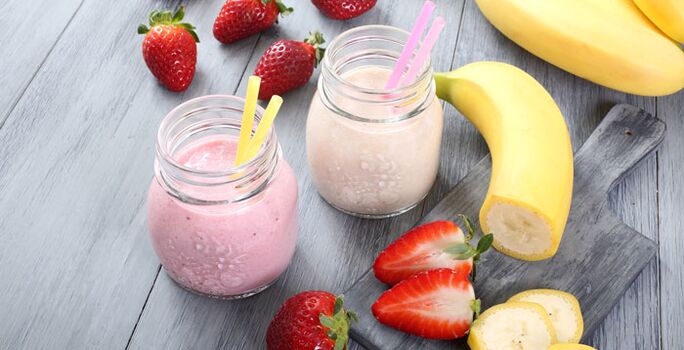 Strawberry banana smoothie can help you slimmer