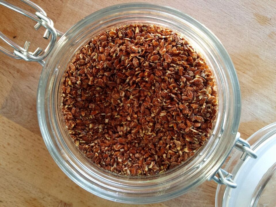 Dried flaxseed for weight loss