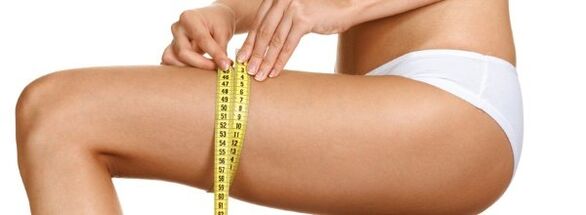 Measuring the volume of the leg after weight loss photo 1