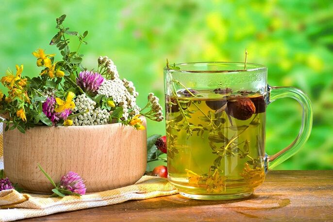 During your kefir fasting days, you need to drink herbal tea