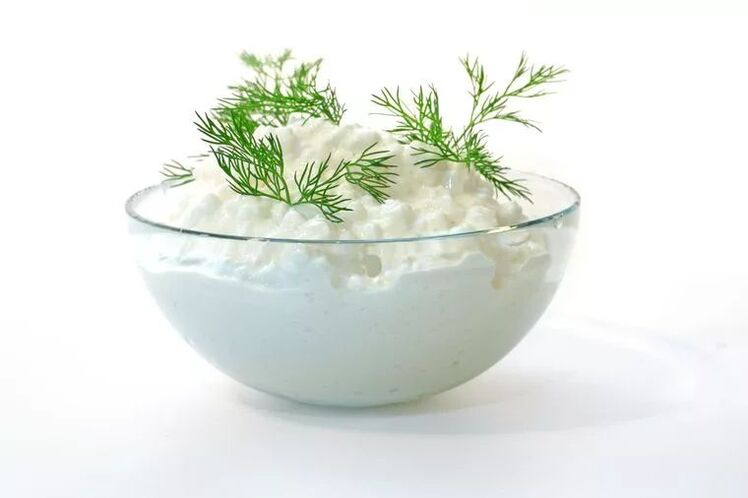 Cottage cheese in water diet