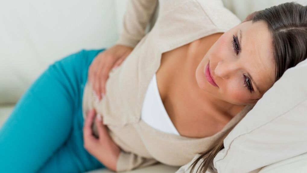 Peptic ulcer with stomach cramps
