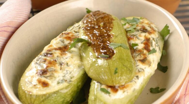 Stuffed zucchini is the perfect way to satisfy your hunger after 7 days of dieting